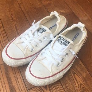 White Low Converse Sneakers